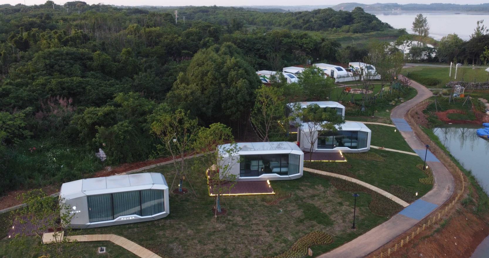 光伏發電流浪艙 民宿(圖1)