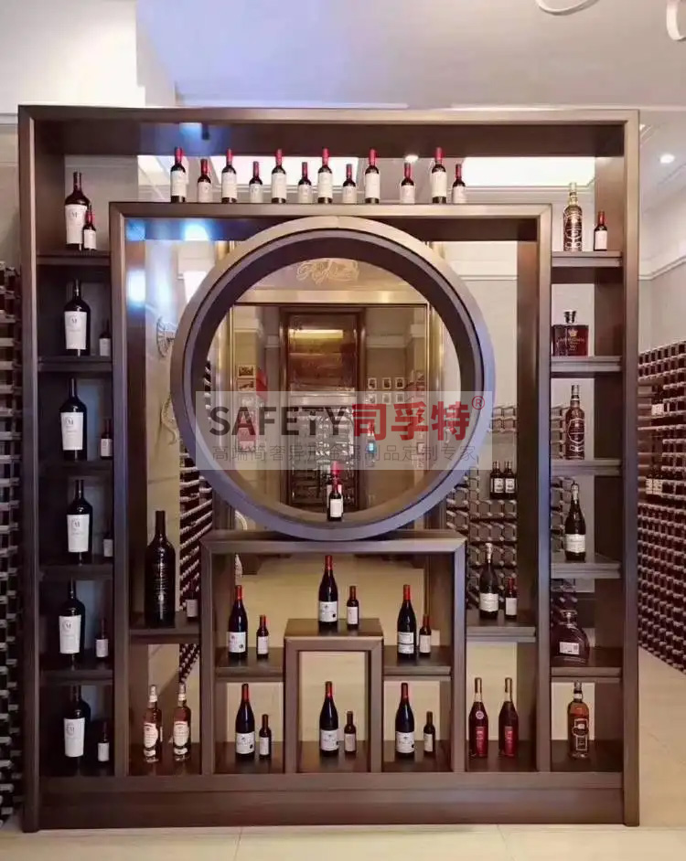 酒柜放到哪里合適？什么酒柜顯得高檔？【不銹鋼酒柜(圖2)