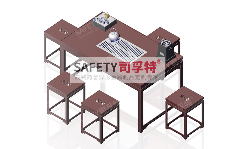 重拾“圍爐煮茶”文化，一起看看故宮藏畫里的“圍爐煮茶”[精制鋼圍爐茶桌](圖12)