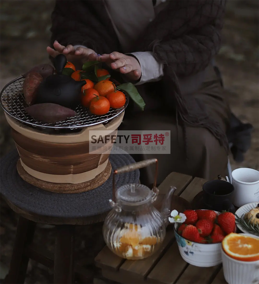 圍爐煮茶小貼士：火災、中毒、燙傷需防范[精制鋼圍爐茶桌](圖3)