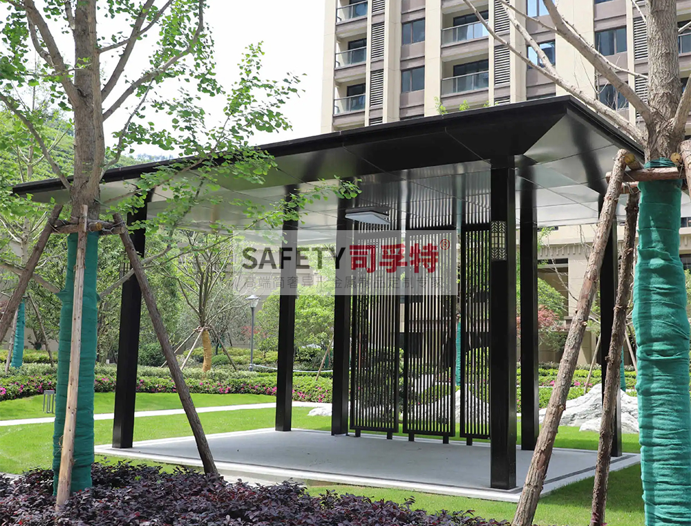 精制不銹鋼涼亭逐漸代替木質涼亭，精制不銹鋼涼亭有哪些優勢(圖3)